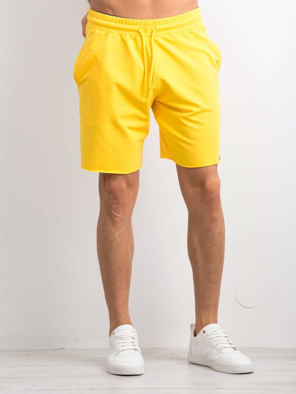 Yellow Men's Shorts