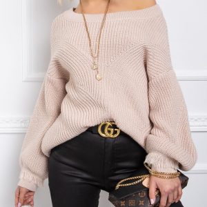 BY O LA LA Dirty Pink Women's Sweater