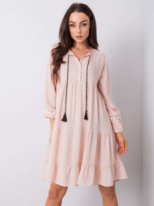 Pink polka dot dress Irvine