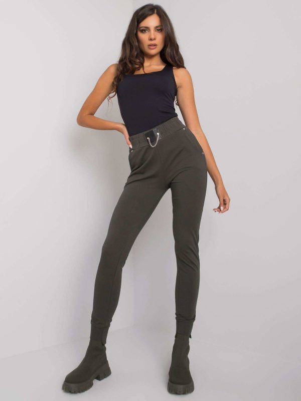 Dark khaki sweatpants Nolle tubes