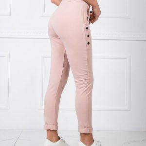 Sally's powdery pink pants