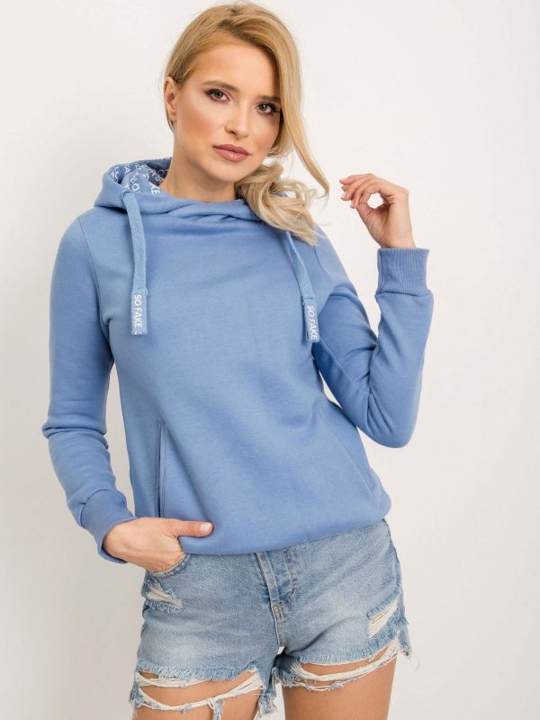 Blue Daisy Sweatshirt