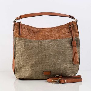 Olive Braided Bag