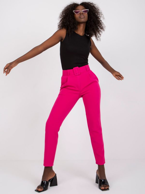 Giulia Fuchsia Fabric Pants