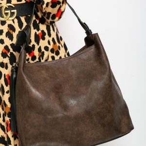 Eco leather coffee urban bag