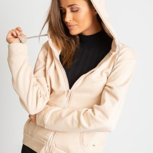 Beige Action Sweatshirt