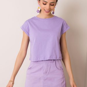 Purple t-shirt Eva RUE PARIS