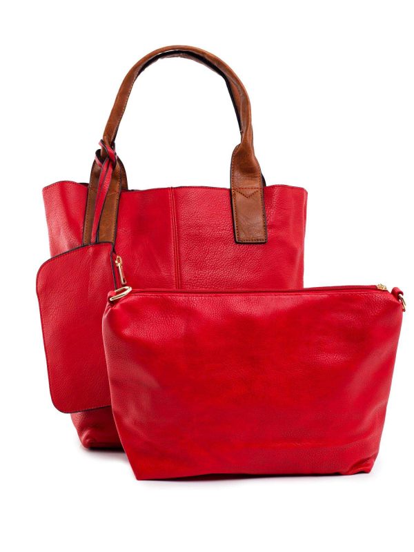 Red bag with sachet