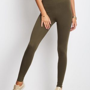 Khaki leggings Basic