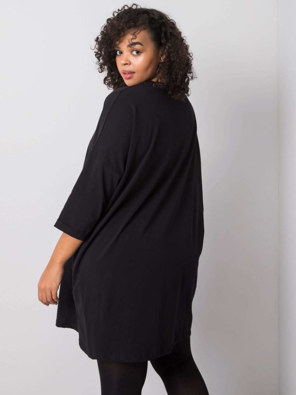 Black Gillian Cotton Tunic