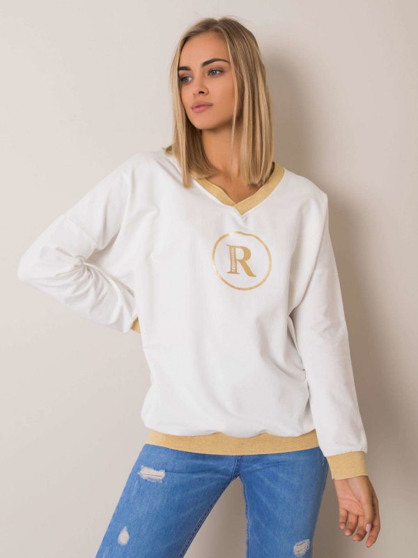 Ecru sweatshirt Polla