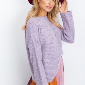 RUE PARIS Purple Sweater Sunset