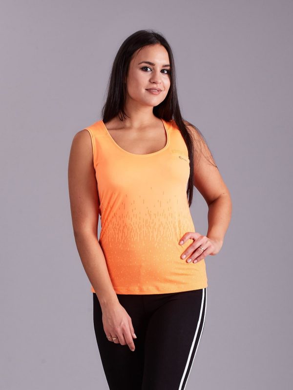 Orange Women's Sports Top