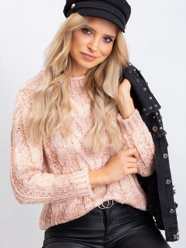 Peach Harper sweater