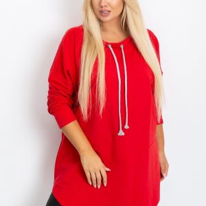 Red tunic plus size Move