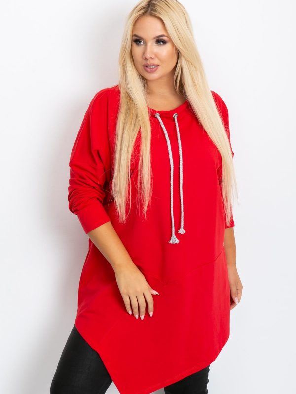 Red tunic plus size Move