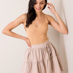 Beige skirt Brigette RUE PARIS