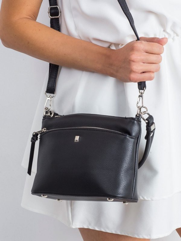 Black Handbag with Handle