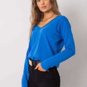 Dark blue blouse Modena