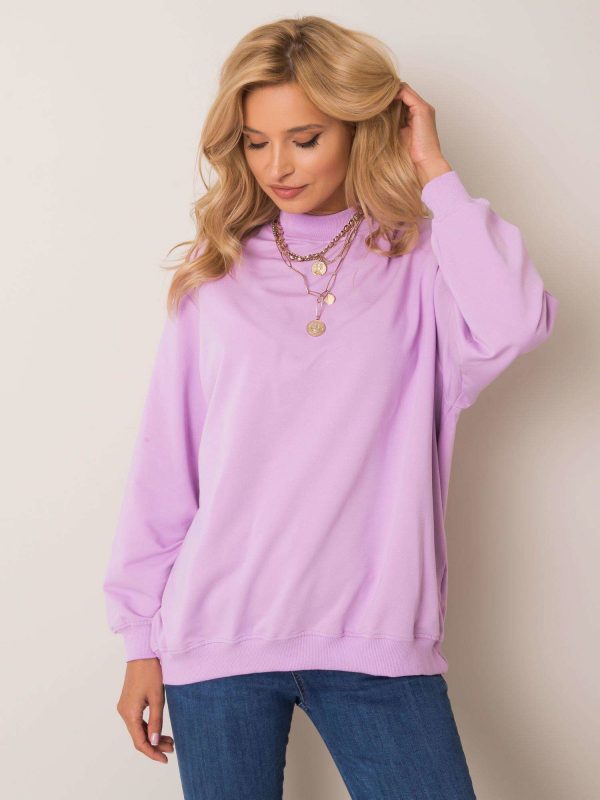 Light Purple Twist Sweatshirt