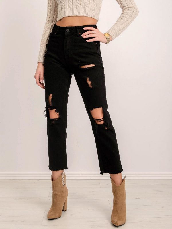 BSL Black boyfriend pants