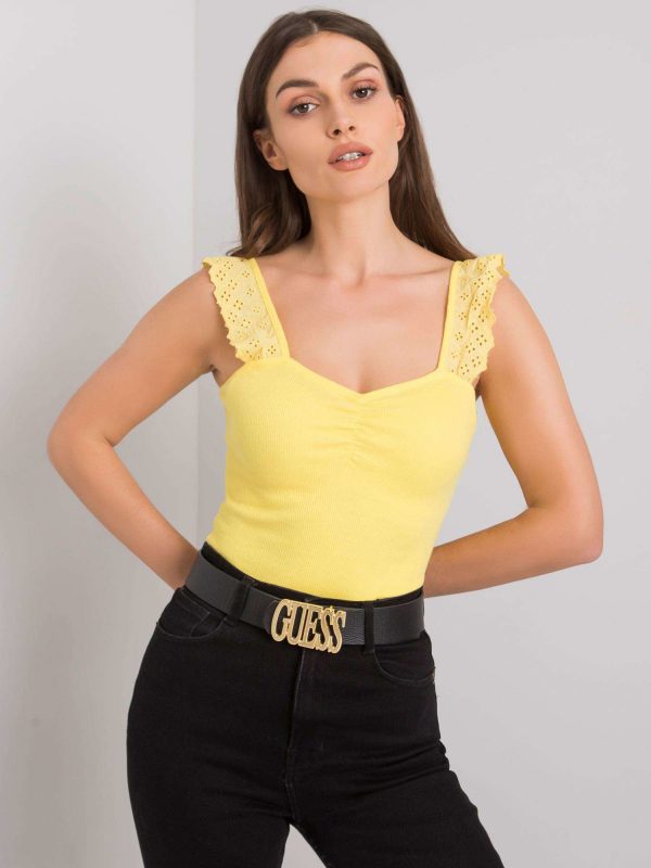 Yellow Amani top