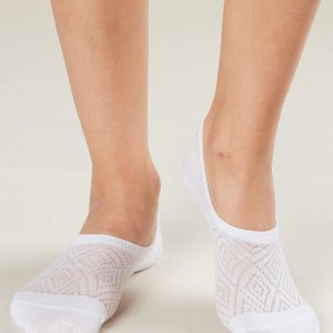 Women's white feet