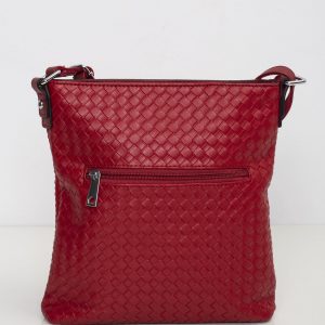 Red Braided Handbag