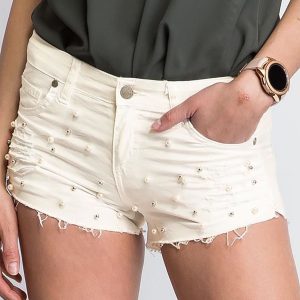 Ecru shorts Voila