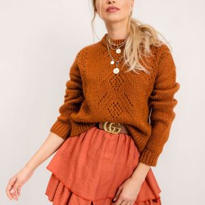 RUE PARIS Brick skirt Flamenco