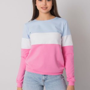 Blue and pink sweatshirt Larice RUE PARIS