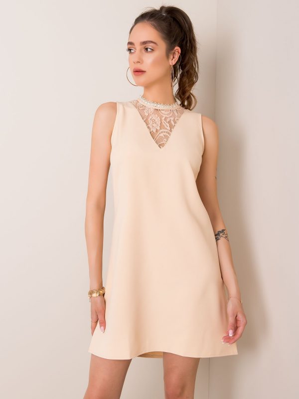 Beige dress Nola RUE PARIS