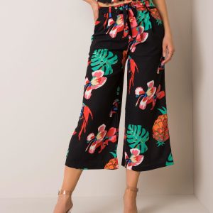 Tropical RUE PARIS black pants