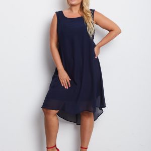 Navy Blue Custody Dress