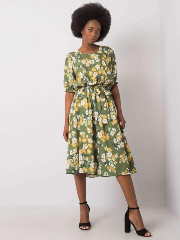 Green Harleigh Floral Dress