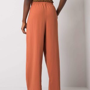 Light brown wide pants in Lareen RUE PARIS