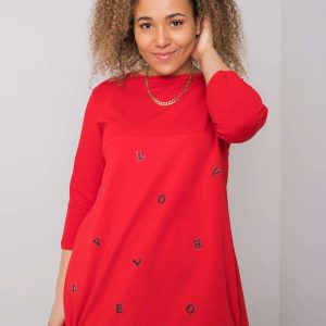 Red Alicia Cotton Blouse