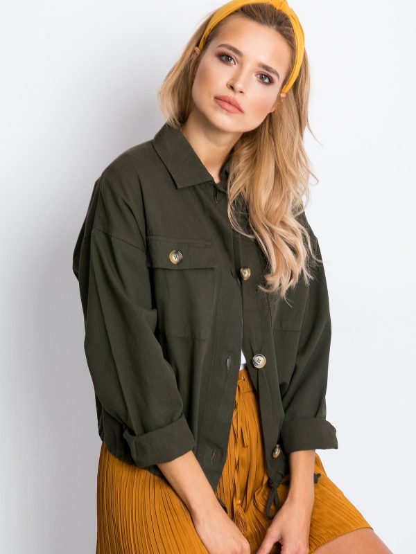 RUE PARIS Khaki Jacket Blast