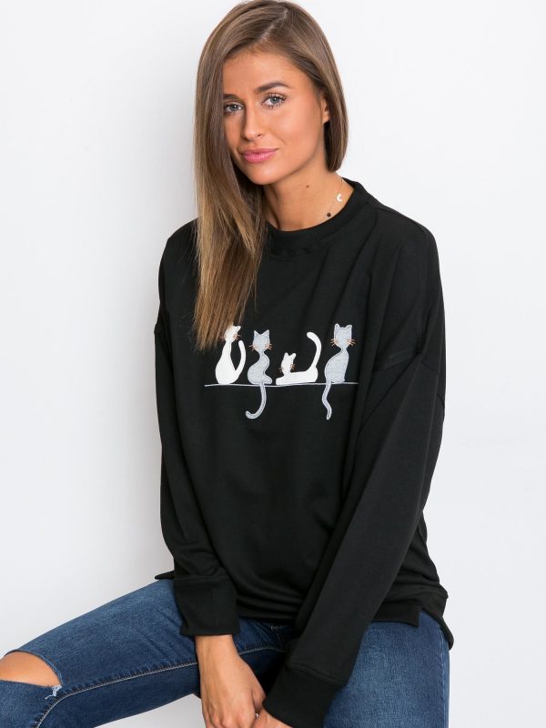 Black Spotlight Sweatshirt