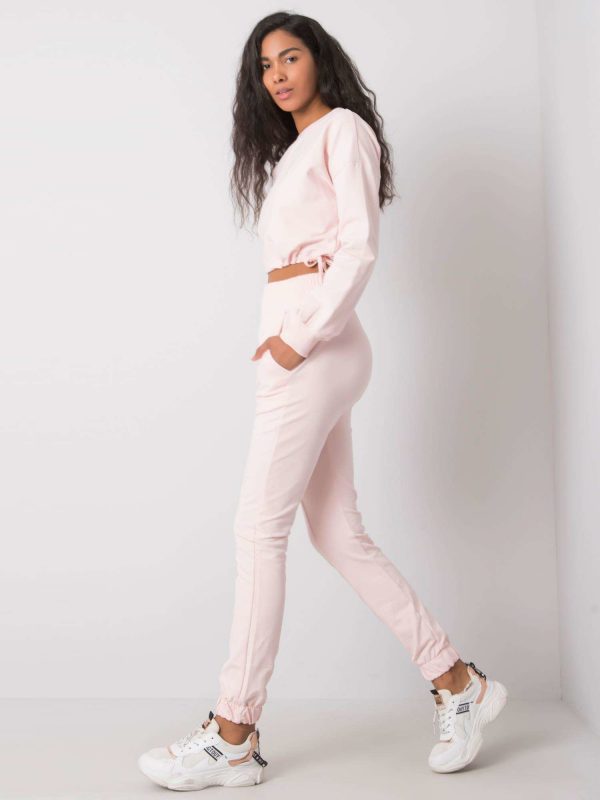 Light pink casual set Laila RUE PARIS