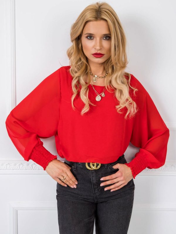 Red blouse Laylla RUE PARIS