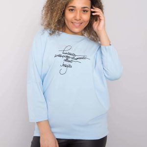 Light blue blouse Kamilla