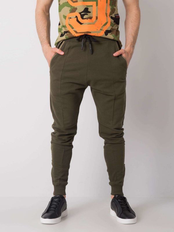 Khaki men's sweatpants Bryson