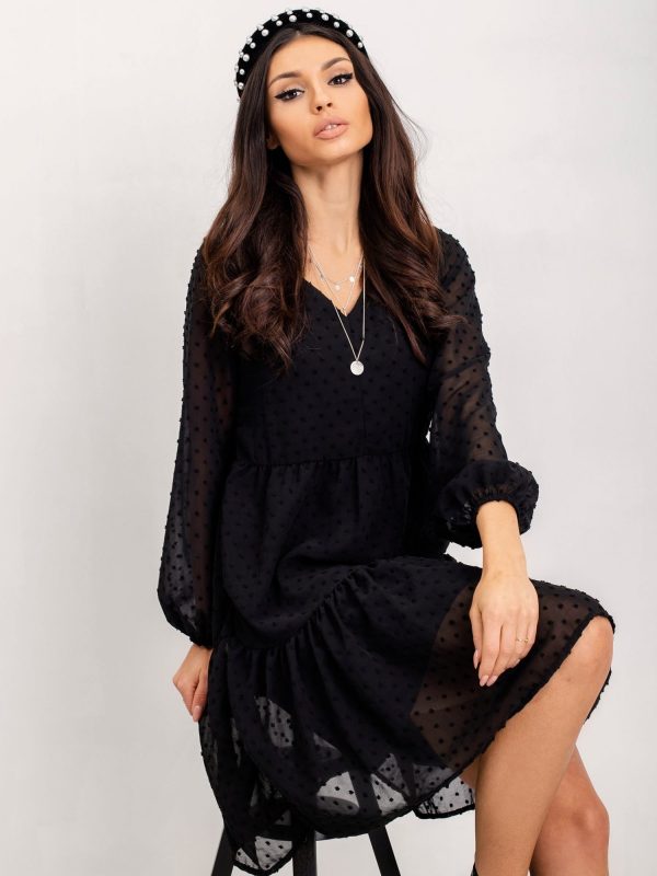 RUE PARIS Jessie Black Dress