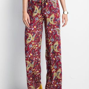 Burgundy Fairytail pants