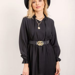 RUE PARIS Cindy Black Dress