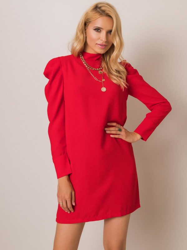 Vinnie RUE PARIS red dress