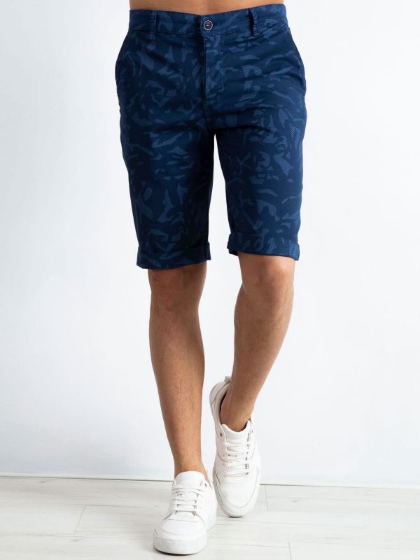 Navy Blue Magnetic Shorts