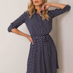 Navy blue dress Blanche