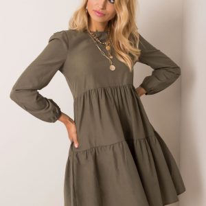 Khaki dress Bless RUE PARIS